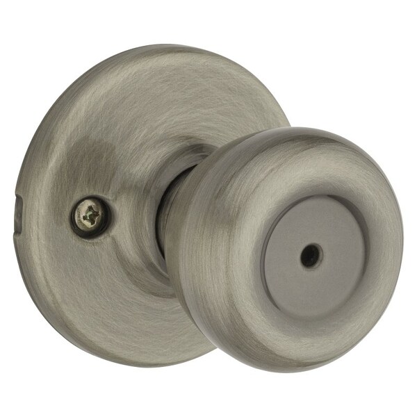 Privacy Door Knob, Antique Brass