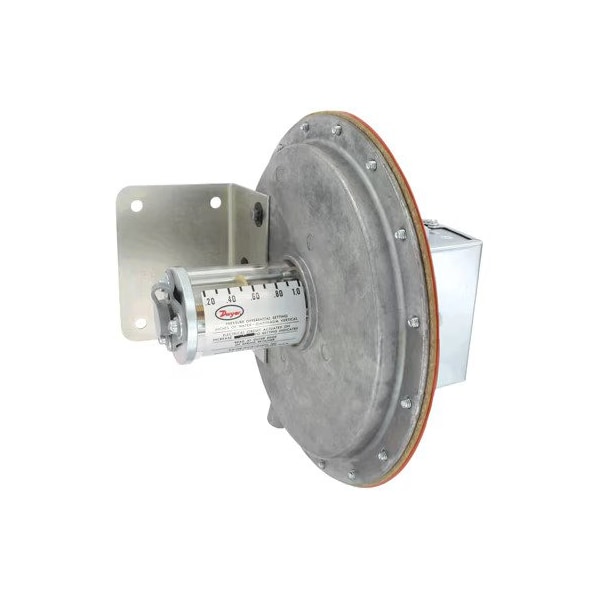 Pressure Switch, Standard, SPDT, 1/8" FNPT, 0.05 to 0.25 in H2O Range, Steel