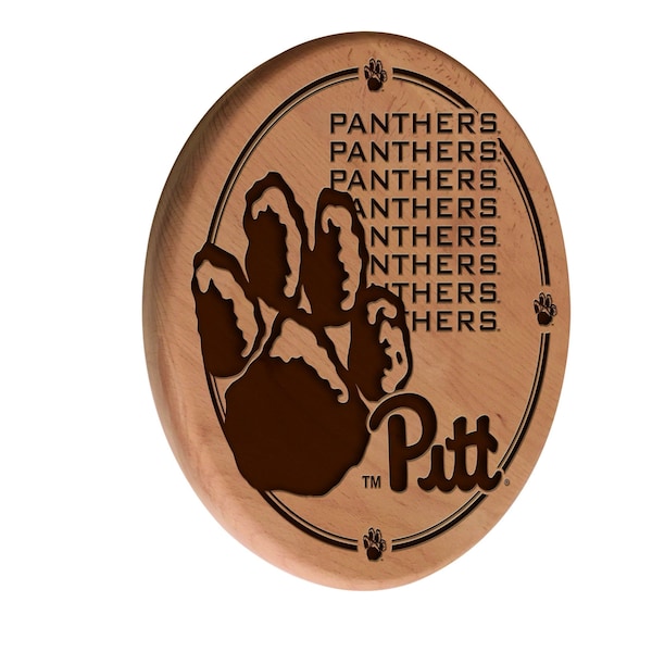 University of Pittsburgh 13" Laser Engraved Solid Wood Sign