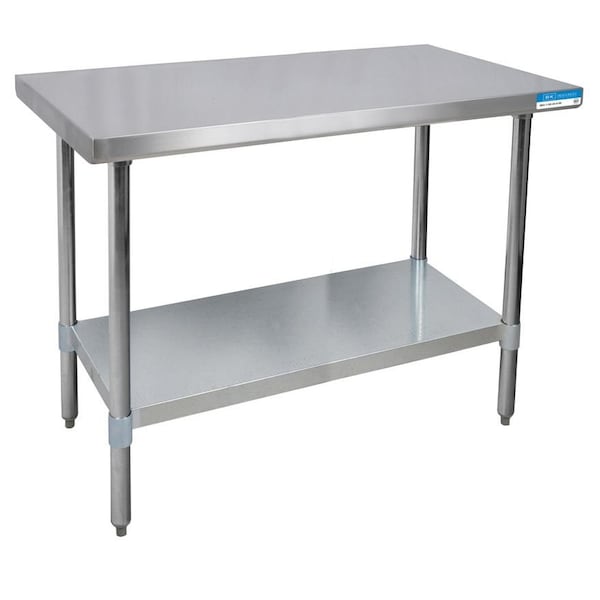 Rectangle Culinary Table, 48"W x 30"D x 35"H , 48" W 35" H, Wood