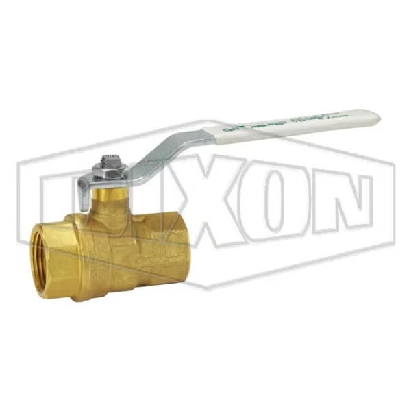 Ball Valve, 3/4 in Nominal, FNPT End Style, Brass Body, Full Port, PTFE Seat/Double O-Ring Softgoods