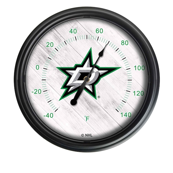 Dallas Stars Indoor/Outdoor LED Thermometer