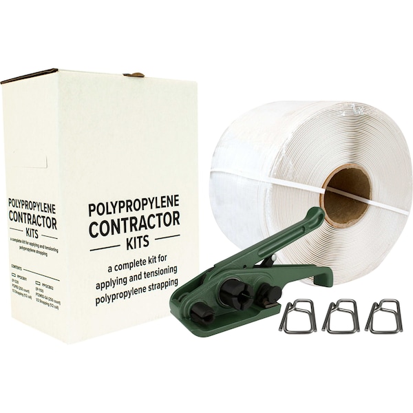 Polypropylene Strapping Kit for 12, Contractor  Economy