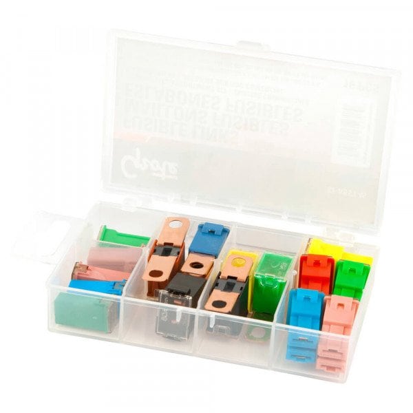 Fusible Link Assortment, PK16, 16 PK