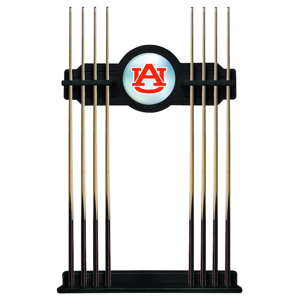 Auburn Cue Rack in Black Finish