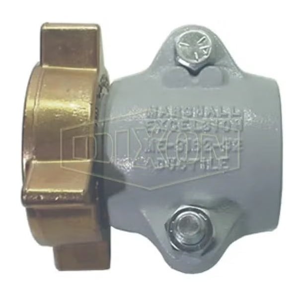 Clamp Style Filler Coupling, 3-1/4 x 2 in, Female ACME, Steel, Domestic