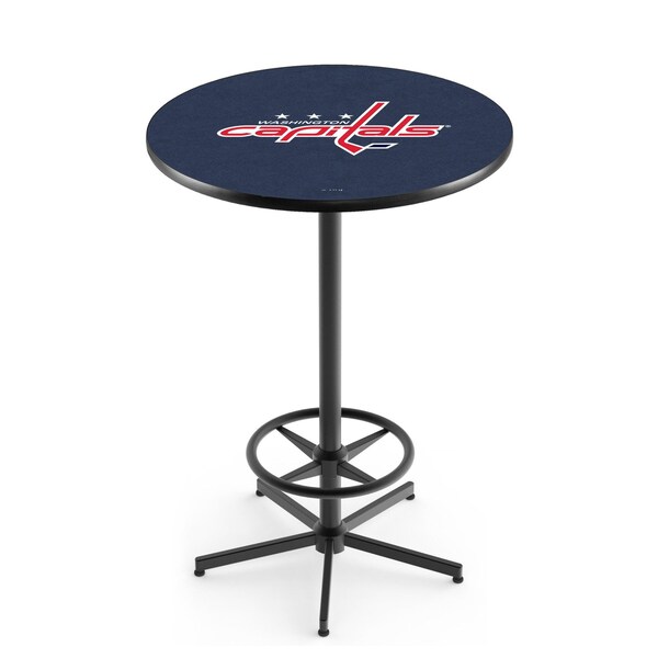 42" Black Washington Capitals Pub Table