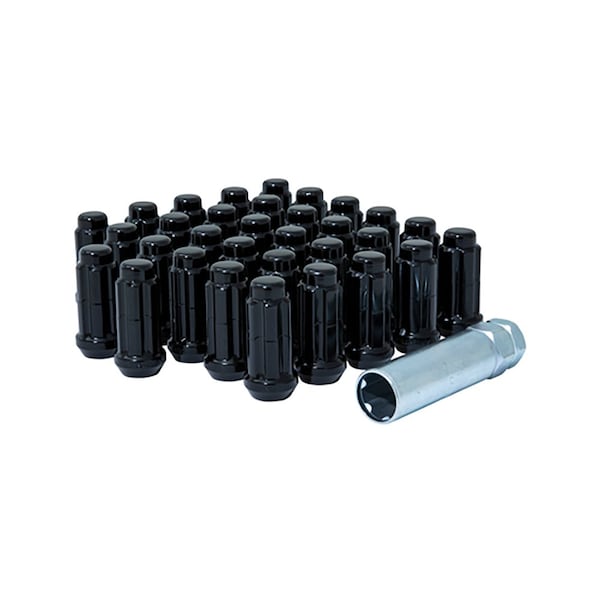 8 Lug Kit 916 x 18 Thread Size 60 Degree Conical Spline Drive Spline Drive Acorn
