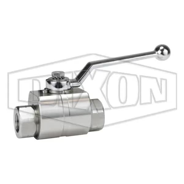 HPBV Full Bore High Pressure Ball Valve, 3/8 in Nominal, 316 SSss Steel Body, FKM/FPM/POM Softg