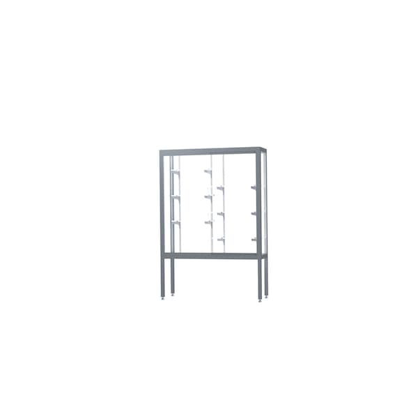 Display Case 48x66x16, White, Satin