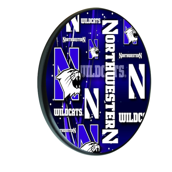 Northwestern University 13" Solid Wood Sign