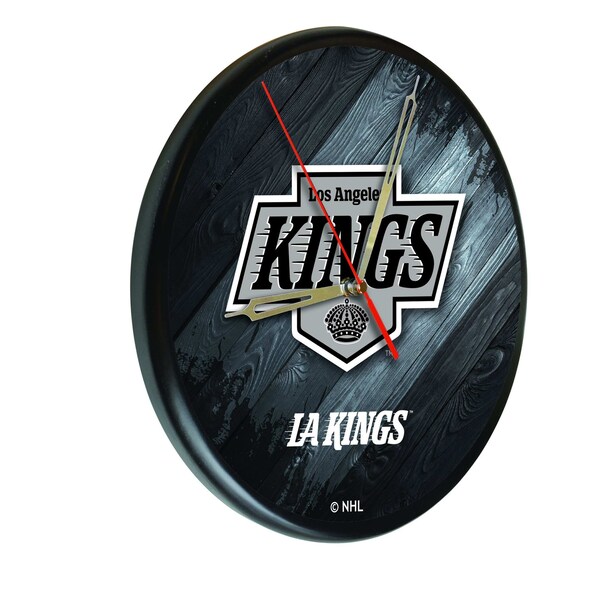 Los Angeles Kings 13" Solid Wood Clock