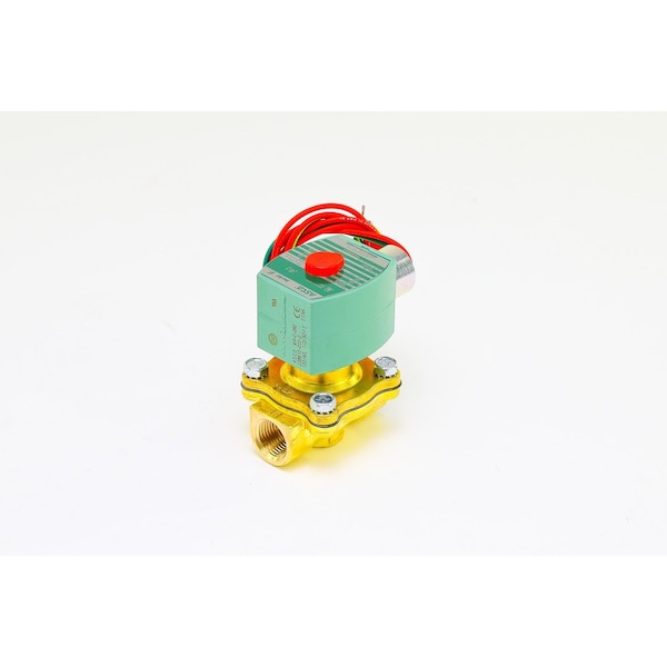 1/2 in. NC 0/150# 4CV BRASS 120V