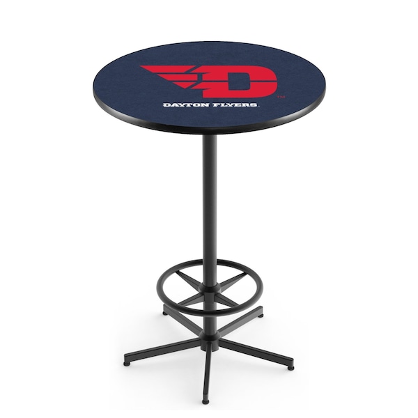 42" Black University of Dayton Pub Table