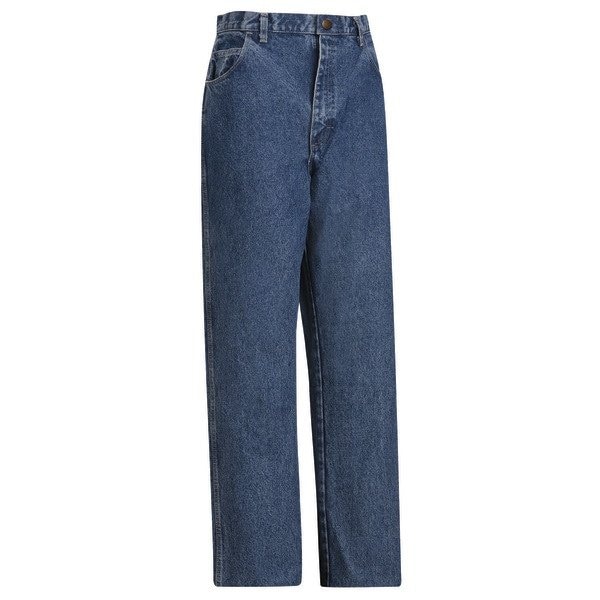 Men's Mens Stone Washed Loose Fit Jean, 28, Navy