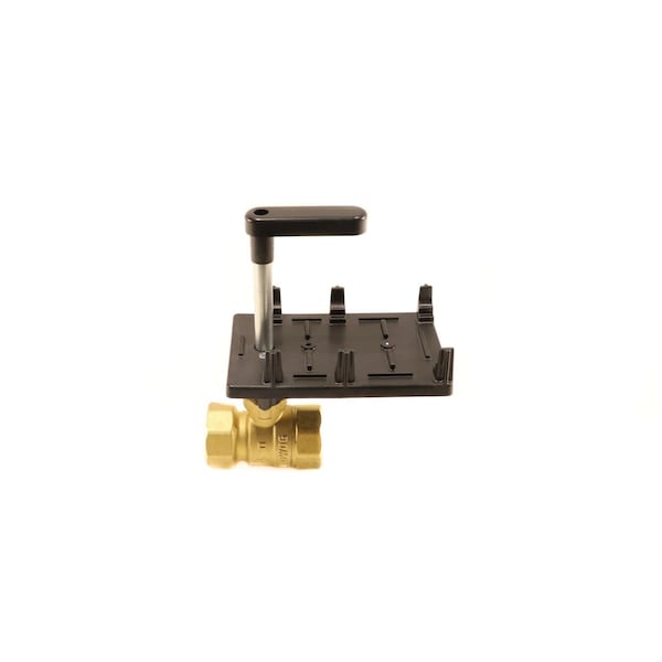 Two Way Ball Valve 16Cv Chr Pl 1-1/4"