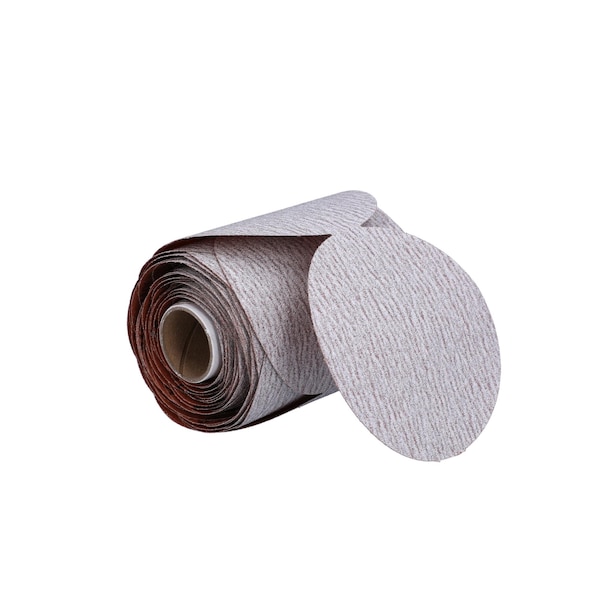 PSA Sand Disc Roll, 3 1/2in Dia, 120 G, PK4