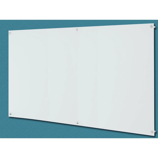ClearVision Elegant Stand-Off Mounting Glass Markerboards 6mm Magnetic 48"x72"