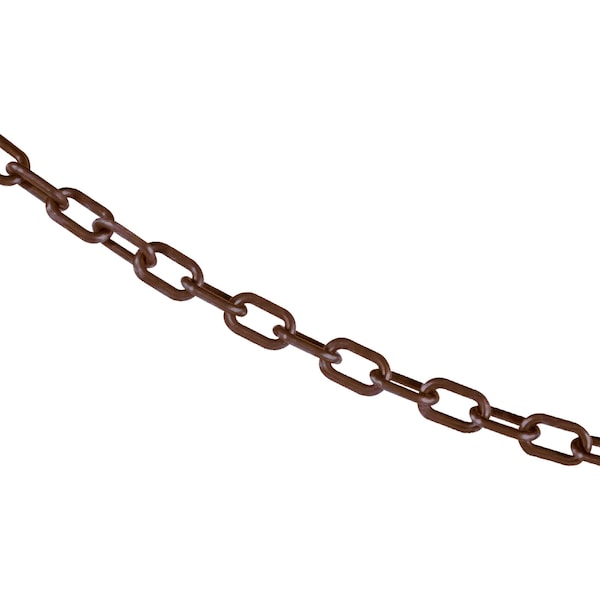 3/4" x 25' Brown Plastic Safety Chain