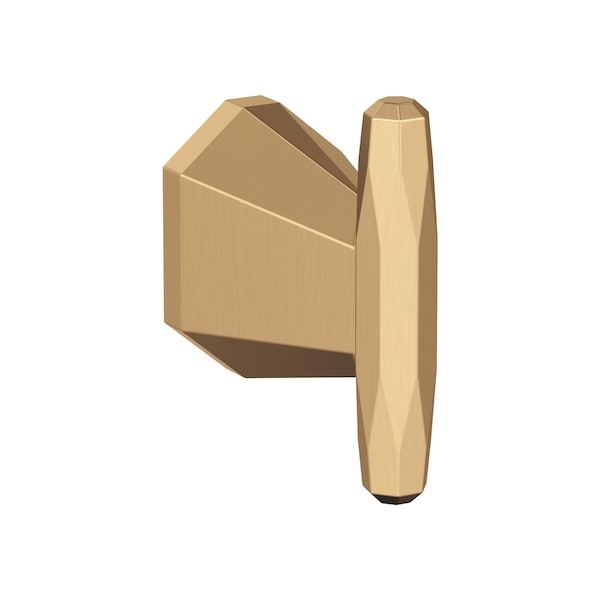 St. Vincent Champagne Bronze Contemporary Single Robe Hook