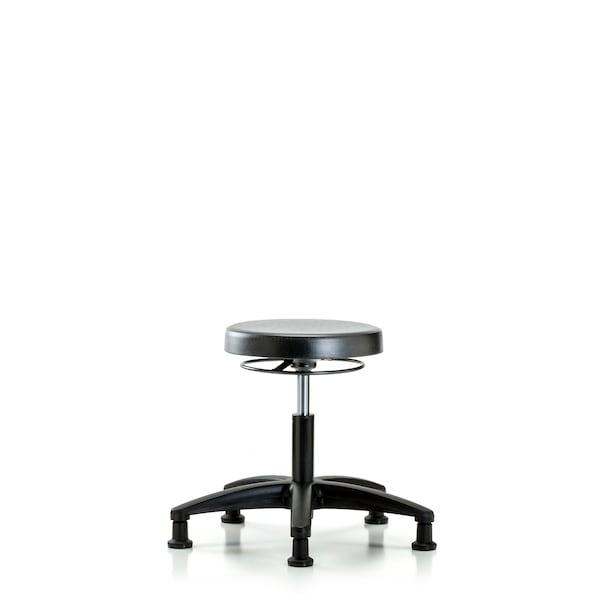 Desk Stool, Poly, Glides