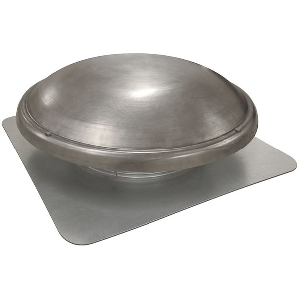 ERV4 Power Attic Vent with Thermostat, 1000 cfm, 480 sq-in Net Free Ventilating Area, Steel