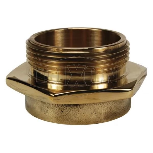 The Right Connection 23-272 Single Open Snoot Outlet, 3 in Nominal, FNPT x MNST End Style, Cast Bras