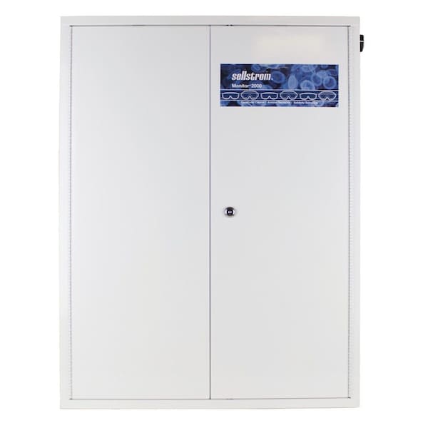 Cabinet, Eye Safety, 24-1/2"x9-1/4"x32"