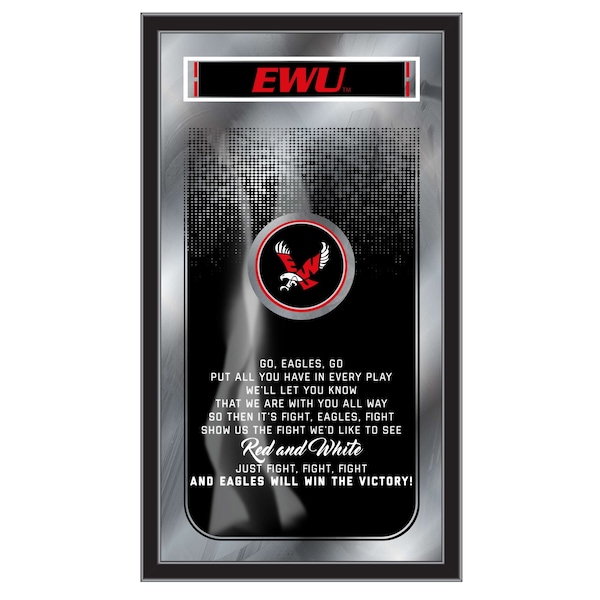 Eastern Washington 26" x 15" Fight Song Mirror