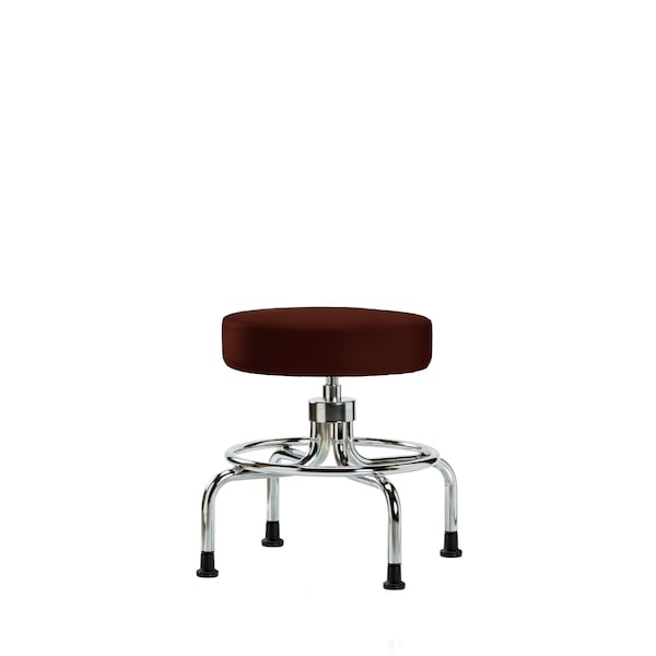 Screw-Lift Stool, Vinyl, CR, Glides, Burg