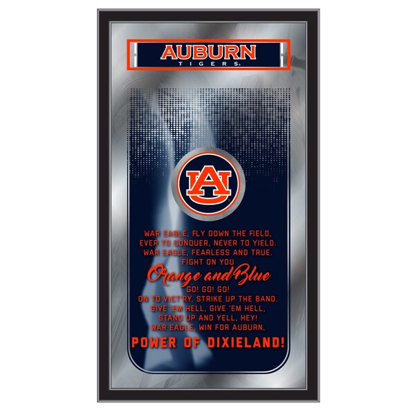 Auburn 26" x 15" Fight Song Mirror