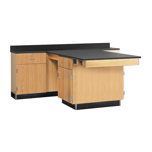 Perimeter Workstation, 90" W, 36" Height, 500 lb.