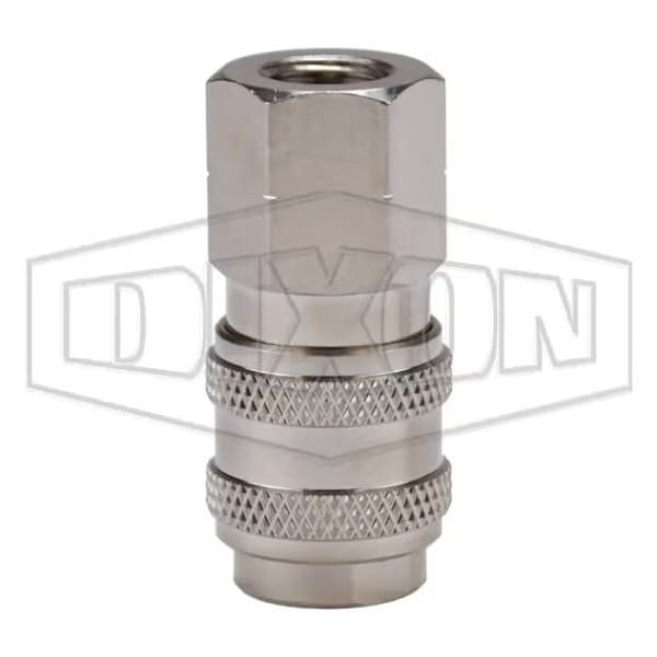 BR Series Female Quick Disconnect Pneumatic Coupler, Quick Disconnect Coupler x BSPP, 300 psi Pressu
