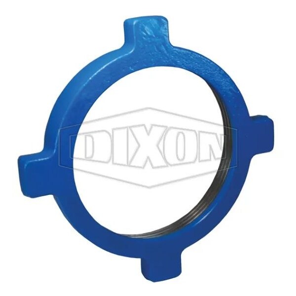 FIG 206 1 pc Wing Hammer Union Nut, Female ACME Thread, 8 in Thread, 2-7/16 in H, Forged Steel