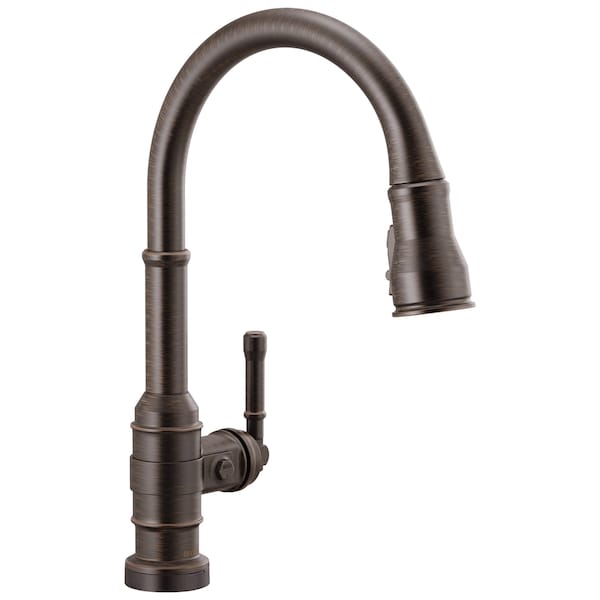Broderick Single Handle Pull-Down Kitchen Faucet With Touch2O Technology