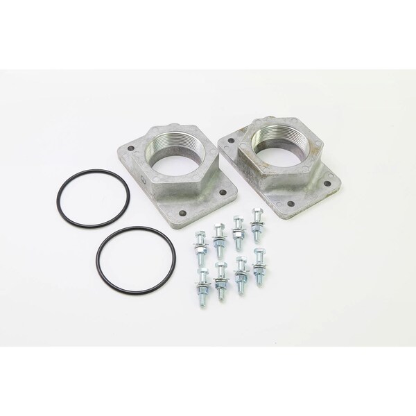 Inlet/Outlet AdPT/HdwKit 3"