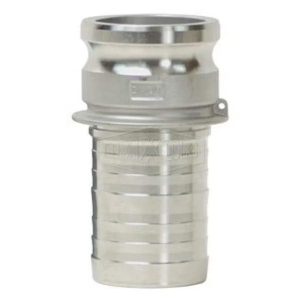 Global King Crimp Type E Cam & Groove Adapter, 1-1/2 in Nominal, Male Adapter x Hose Shank End Style