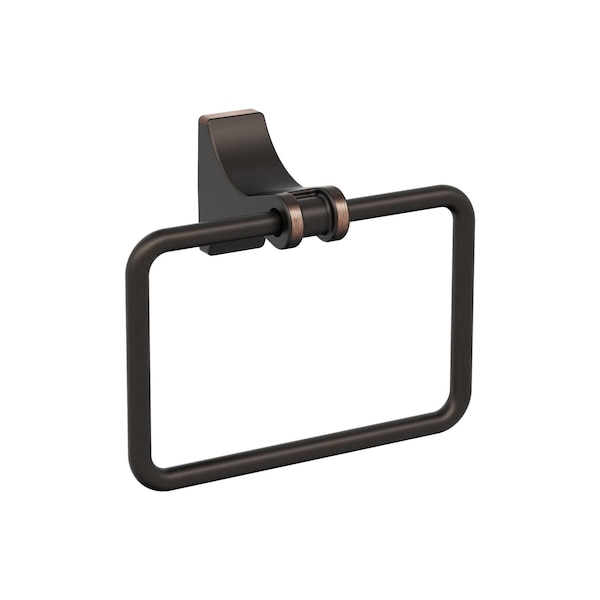 Davenport Oil Rubbed Bronze Transitional 5-1/4 in 133 mm Length Towel Ring