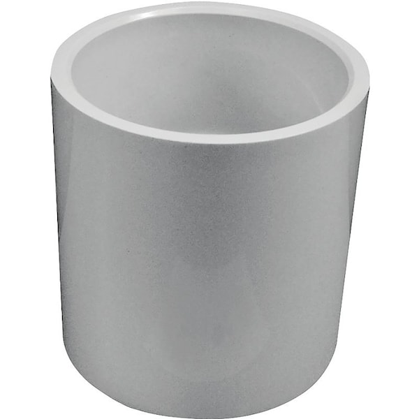 LASCO 429030BC Pipe Coupling, 3 in, Slip, PVC, SCH 40 Schedule