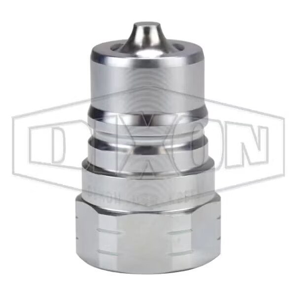 DQC K Interchange Female Plug, 1-11 Nominal, Female BSPP, Steel