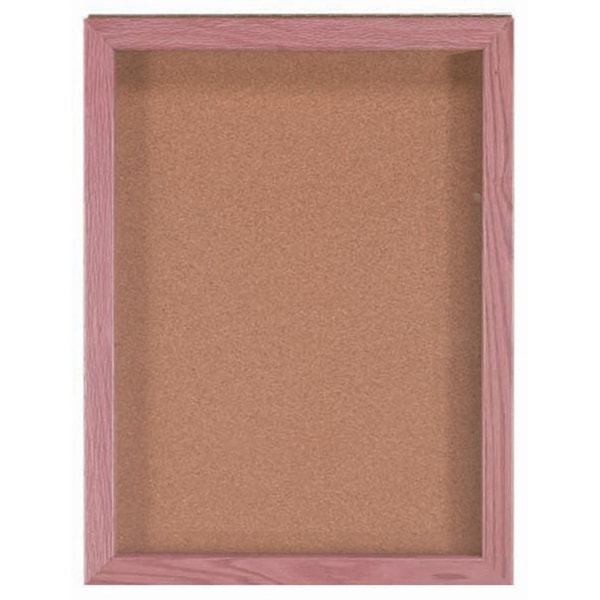 Souvenir and Memorabilia Display Case Cherry 24"x18"