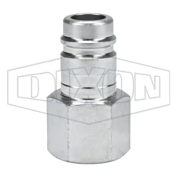 DF Series Interchange Pneumatic Nipple, 3/4 in Nominal, Quick-Connect x FNPT, 500 psi Pressure, Stee