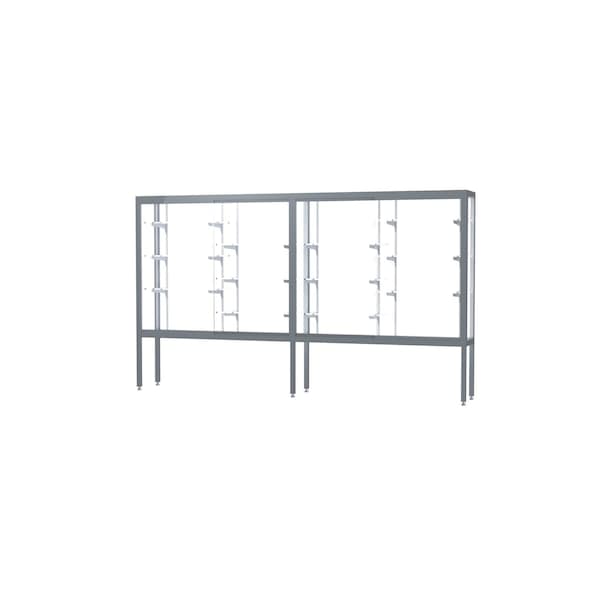 Display Case 120x66x16, Satin