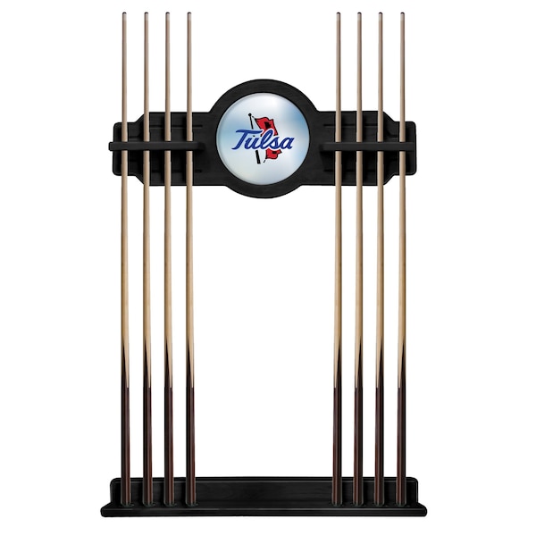 Tulsa Cue Rack in Black Finish