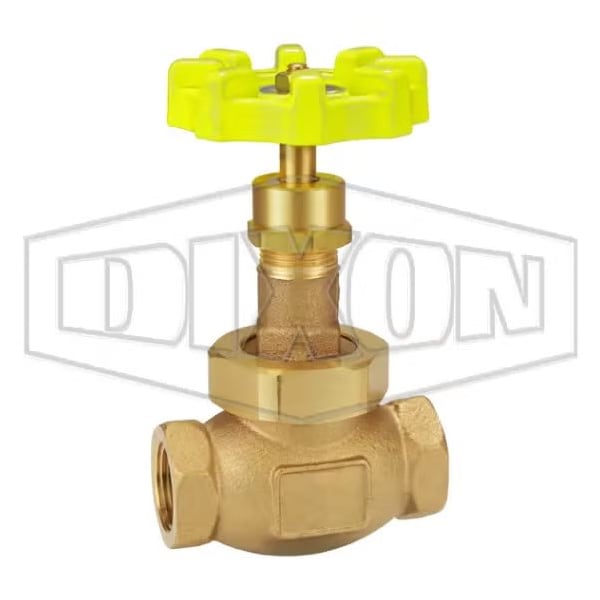 Gate Valve, 3/4 in, FNPT, Class 150, Bronze Body, Malleable Iron Hand wheel Actuator