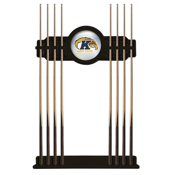 Kent State Cue Rack in Black Finish