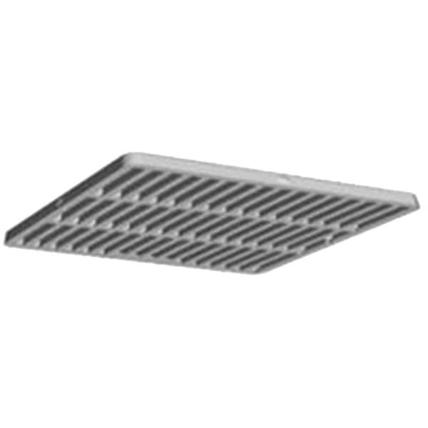 1211 Drain Grate, 12 in Dia, 1134 in L, 1134 in W, Square, 38 in Grate Opening, HDPE, Black