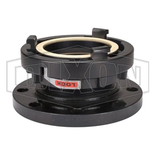 The Right Connection Storz Fitting, 5 x 6 in Nominal, Aluminum Storz/Carbon Steel Flange, Domestic