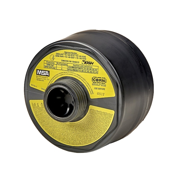 Gas Mask Canister, Threaded, CBRN