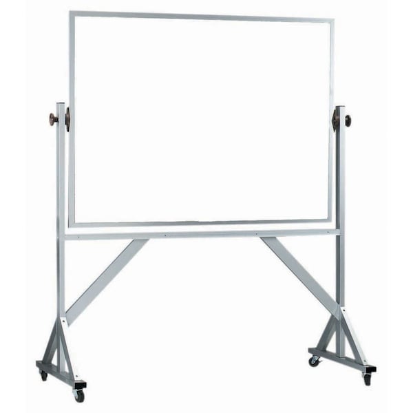Silver Anodized Reversible Freestanding Board 48"x72"